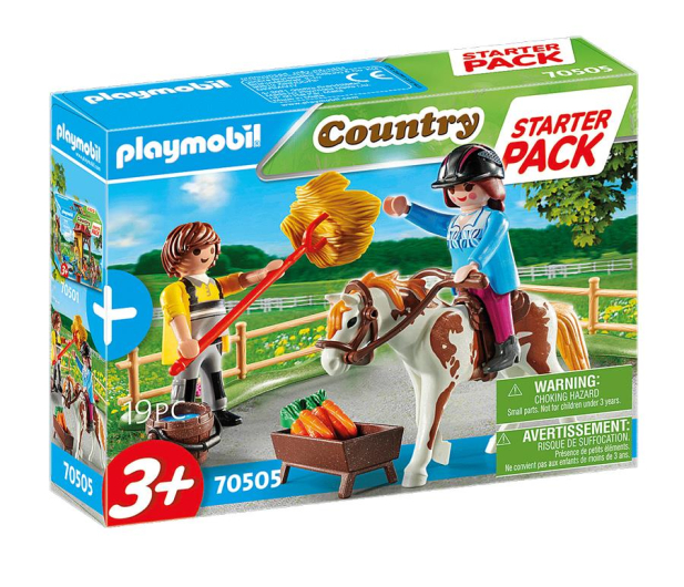 PLAYMOBIL Starter Pack Stadnina koni - zestaw dodatkowy - 1014375 - zdjęcie
